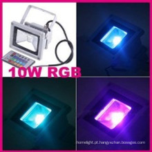 Impermeável IP65 Holofote 10W LED RGB (EW_FLRGB10W)